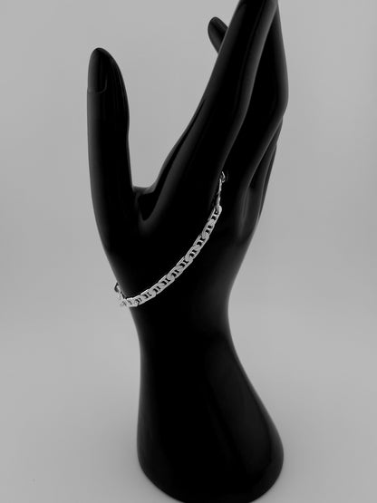 AGI Mariner Bracelet - Sterling Silver 4mm