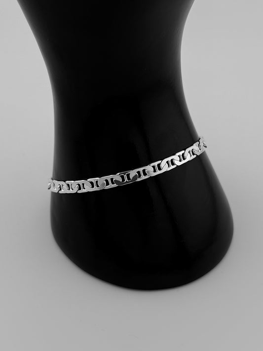 AGI Mariner Bracelet - Sterling Silver 4mm