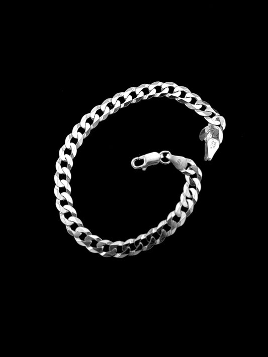 Cuban Bracelet - Sterling Silver