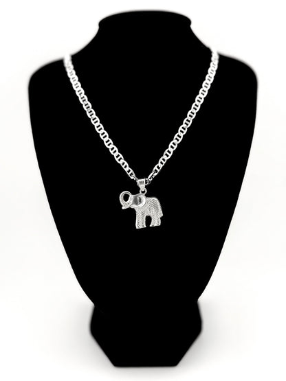 Flat Mariner Necklace - Sterling Silver 5mm
